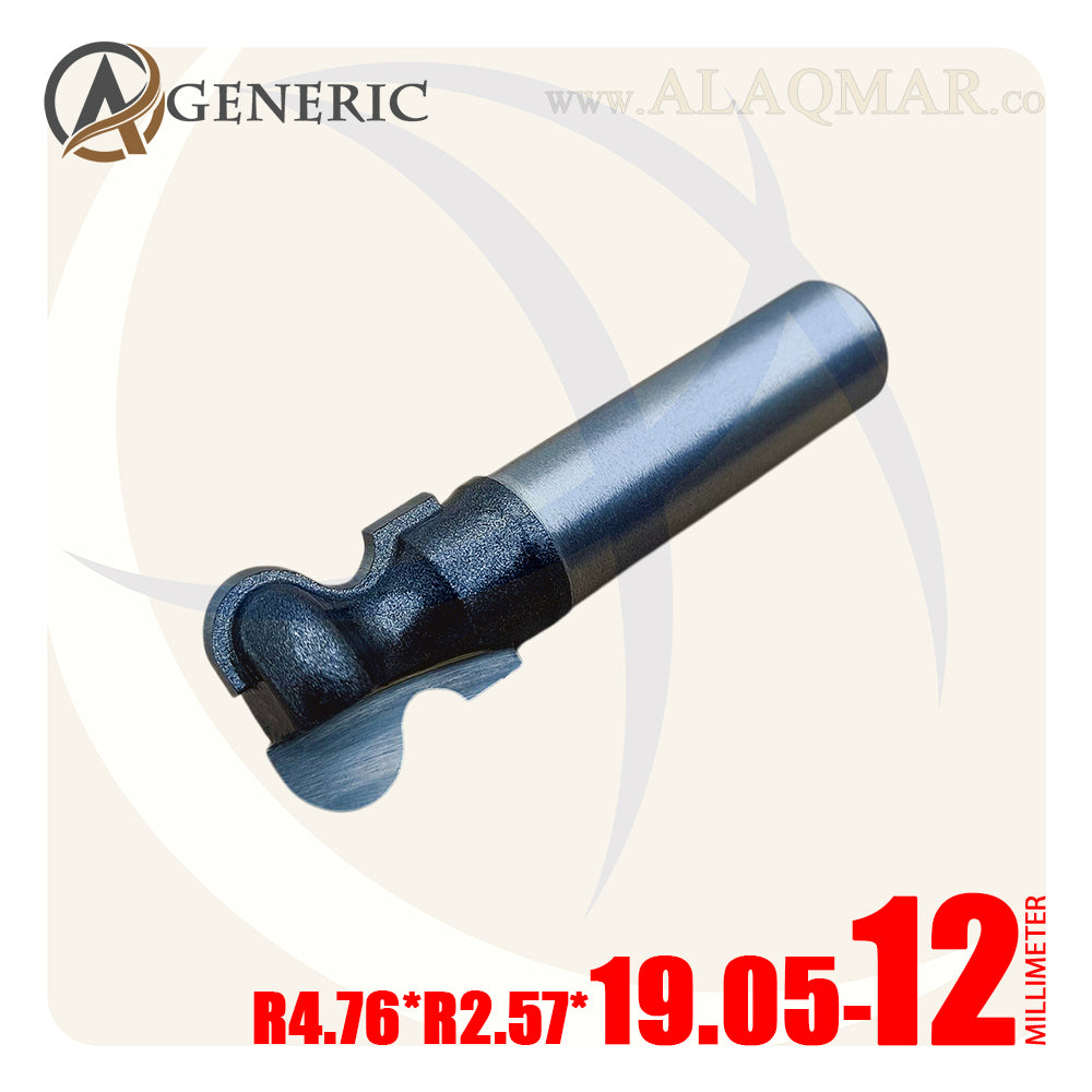 بنطة راوتر عمل مقبض وماسك - قطر 19.05 مم - كعب 12 مم GENERIC