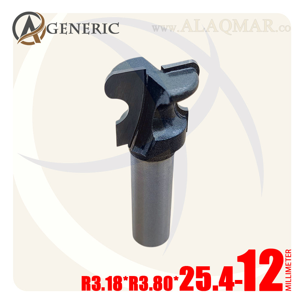 بنطة راوتر عمل مقبض وماسك - قطر 25.4 مم - كعب 12 مم GENERIC