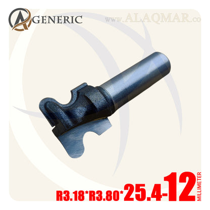 بنطة راوتر عمل مقبض وماسك - قطر 25.4 مم - كعب 12 مم GENERIC