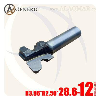 بنطة راوتر عمل مقبض وماسك - قطر 28.6 مم - كعب 12 مم GENERIC