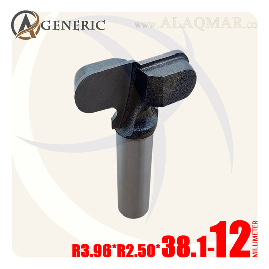 بنطة راوتر عمل مقبض وماسك - قطر 38.1 مم - كعب 12 مم GENERIC