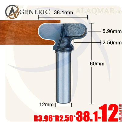 بنطة راوتر عمل مقبض وماسك - قطر 38.1 مم - كعب 12 مم GENERIC