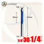 بنط راوتر عدلة مسح ونسخ كعب 2 بلي علوي 2 ريشة - كعب 1/4 بوصة - مقاس 1/4×30 BLUE GENERIC