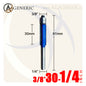 بنط راوتر عدلة مسح ونسخ كعب 2 بلي علوي 2 ريشة - كعب 1/4 بوصة - مقاس 3/8×30 BLUE GENERIC