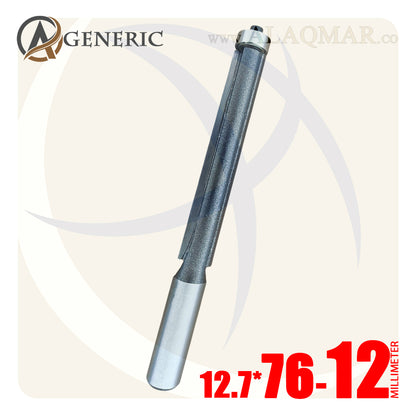 بنط راوتر عدلة مسح ونسخ كعب بلي علوي 2 ريشة - كعب 12 ملي - مقاس 12.7×76 GENERIC