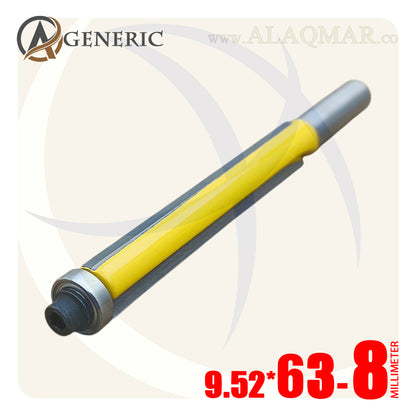 بنط راوتر عدلة مسح ونسخ كعب بلي علوي 2 ريشة - كعب 8 ملي - مقاس 9.52×63 GENERIC