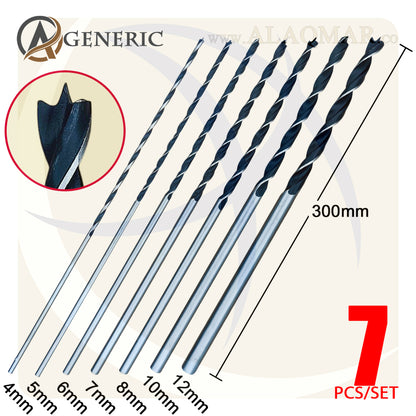 طقم بنط سمسمة طويلة طول 300ملي 7ق 4-12ملي GN-300W GENERIC