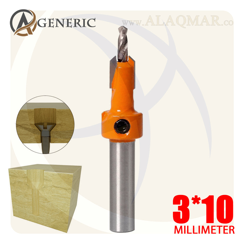 بنط تخريم و تخويش خشب 3ملي*10ملي ECO GENERIC