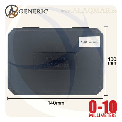 ميكرومتر قياس سمك ديجيتل جيتش ضغط 0-10ملي علبة بلاستيك DM1200 GENERIC