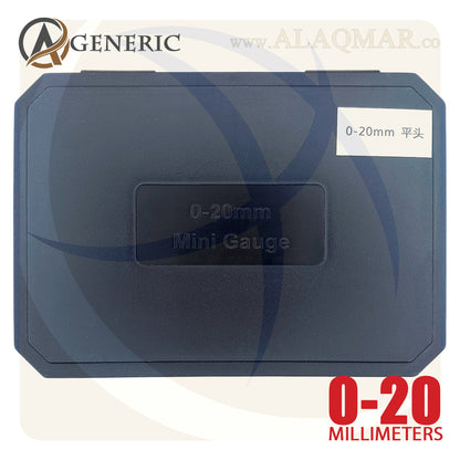 ميكرومتر قياس سمك ديجيتل جيتش ضغط 0-20ملي علبة بلاستيك DM1201 GENERIC