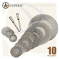 طقم اسطوانات قطع ميني الماظ 16-60ملي 10ق + 2ق ماندرل DIAMOND SAW GENERIC