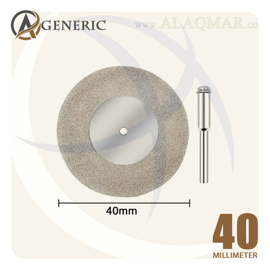 اسطوانة قطع ميني الماظ 40ملي + ماندرل DIAMOND SAW GENERIC