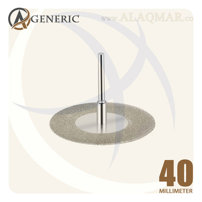 اسطوانة قطع ميني الماظ 40ملي + ماندرل DIAMOND SAW GENERIC