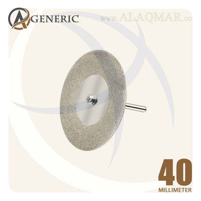 اسطوانة قطع ميني الماظ 40ملي + ماندرل DIAMOND SAW GENERIC