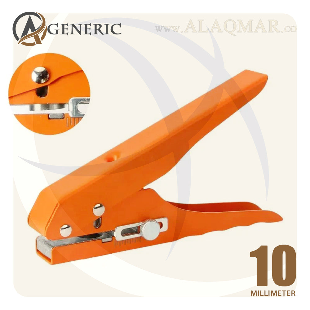 خرامة شريط حرف دائرية 10ملي HOLE PUNCH GENERIC