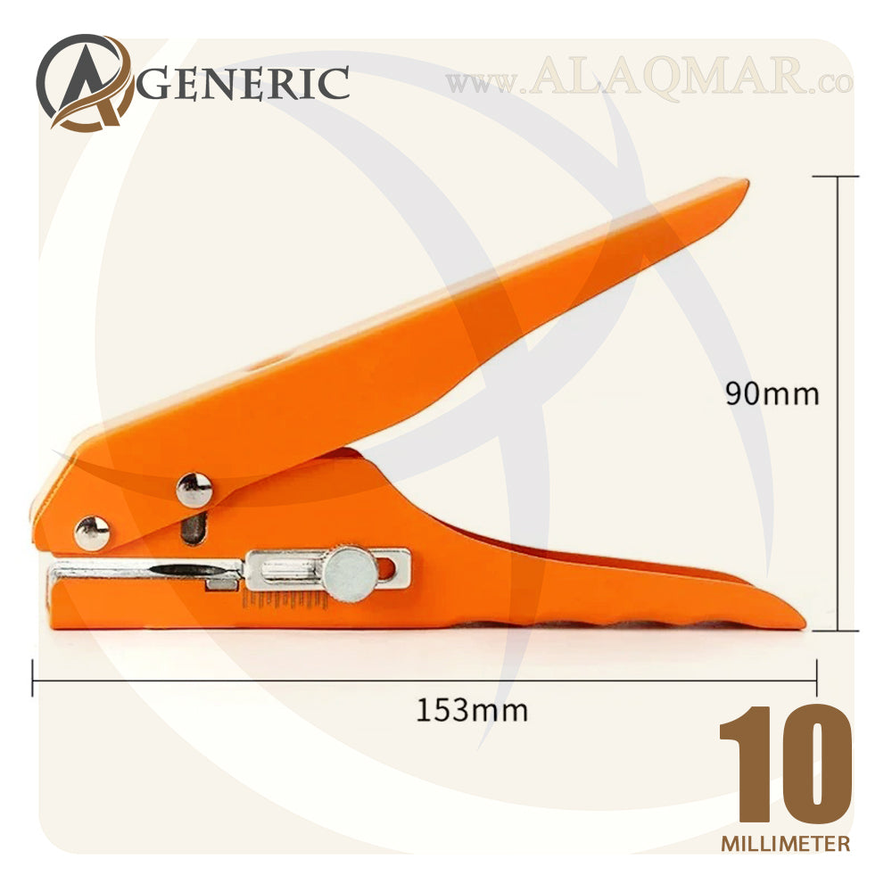 خرامة شريط حرف دائرية 10ملي HOLE PUNCH GENERIC