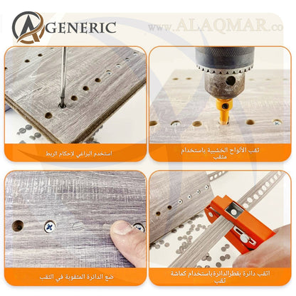 خرامة شريط حرف دائرية 8ملي HOLE PUNCH GENERIC