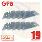 شفرة كتر 19ملي عدل تخانة 0.5ملي (10 شفرات) CUTTER BLADE GFB