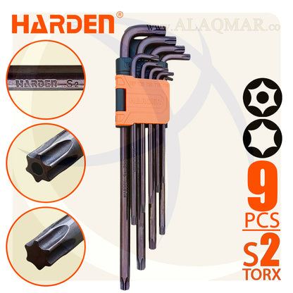 طقم النكي نجمة توركس بدليل طويل طول اكثر 9ق T10-T50 540607 HARDEN