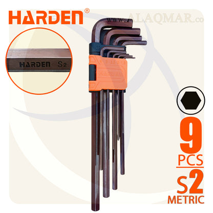 طقم النكي طويل طول اكثر 9ق 1.5-10ملي S2 540608 HARDEN