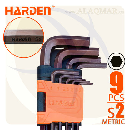 طقم النكي طويل طول اكثر 9ق 1.5-10ملي S2 540608 HARDEN
