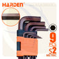 طقم النكي طويل طول اكثر 9ق 1.5-10ملي S2 540608 HARDEN