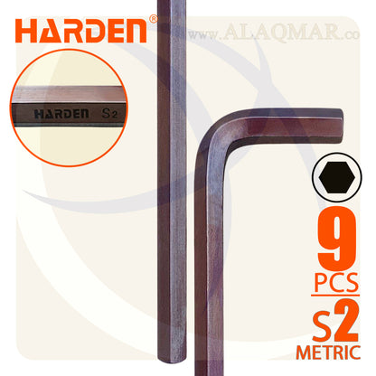 طقم النكي طويل طول اكثر 9ق 1.5-10ملي S2 540608 HARDEN