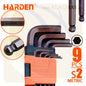 طقم النكي بلية طويل طول اكثر 9ق 1.5-10ملي S2 540609 HARDEN