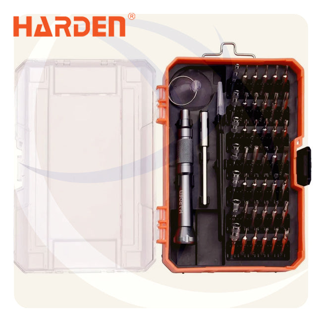 طقم مفك الكترونيات و سنون 46ق 550145 HARDEN