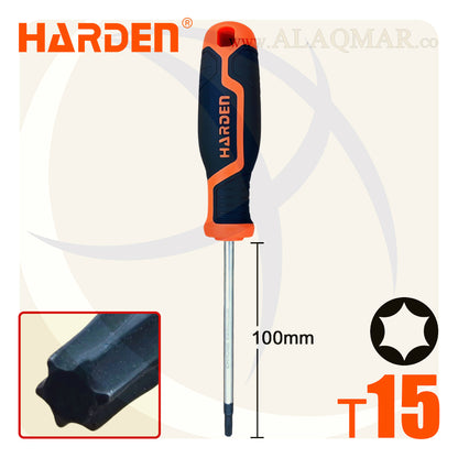 مفك نجمة T15 * 100ملي 550294 HARDEN