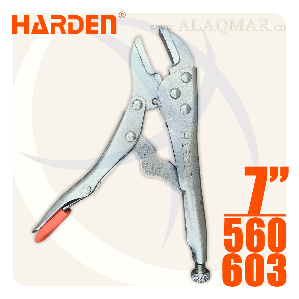 بنسة كلابة عدلة 7بوصة 180ملي 0-30ملي هيفي ديوتي 560603 HARDEN