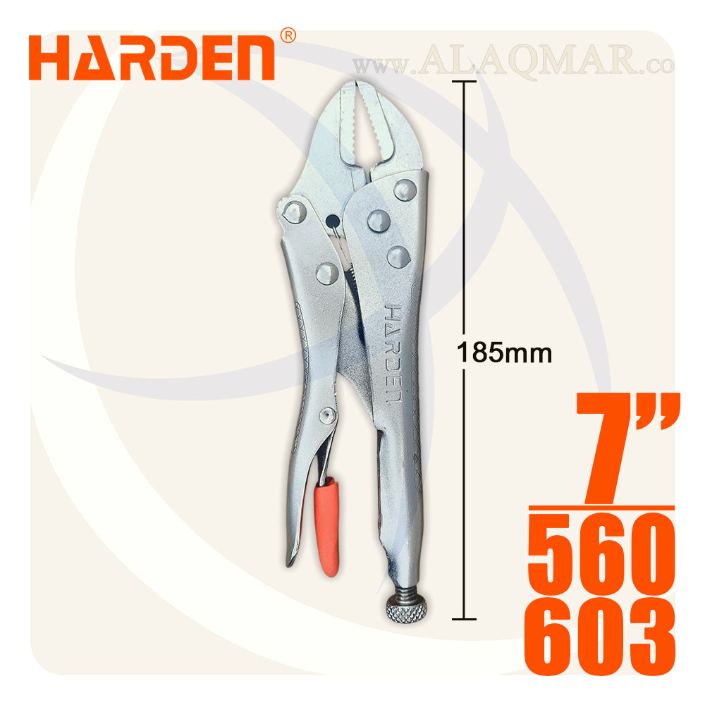 بنسة كلابة عدلة 7بوصة 180ملي 0-30ملي هيفي ديوتي 560603 HARDEN