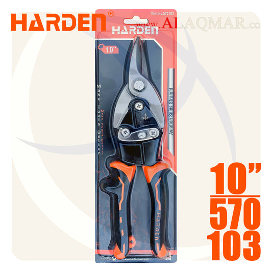 مقص صاج سوستة عدل 10بوصة 570103 HARDEN