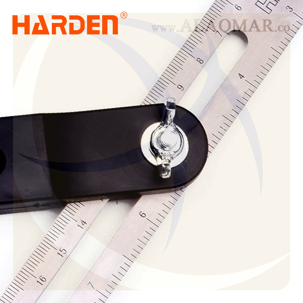 مسطرة منزلقة 25سم 580738 HARDEN