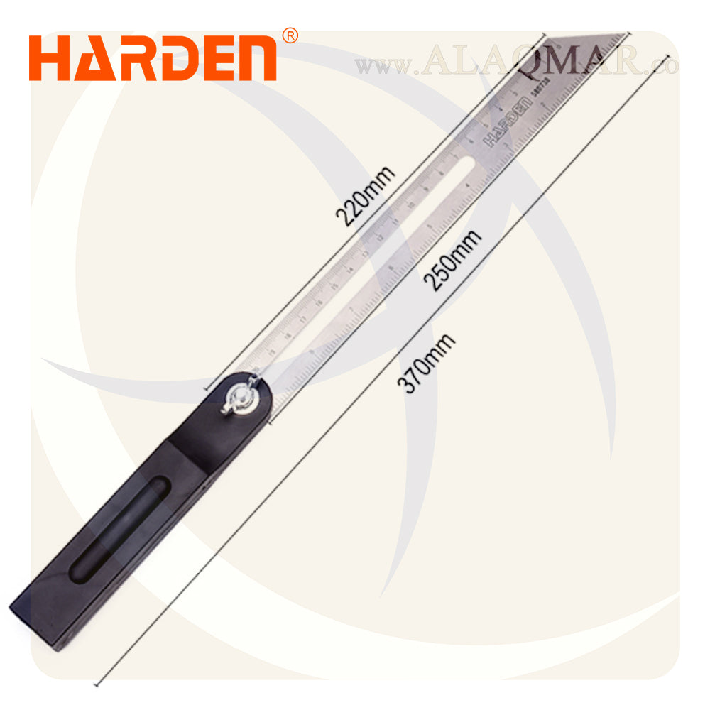 مسطرة منزلقة 25سم 580738 HARDEN