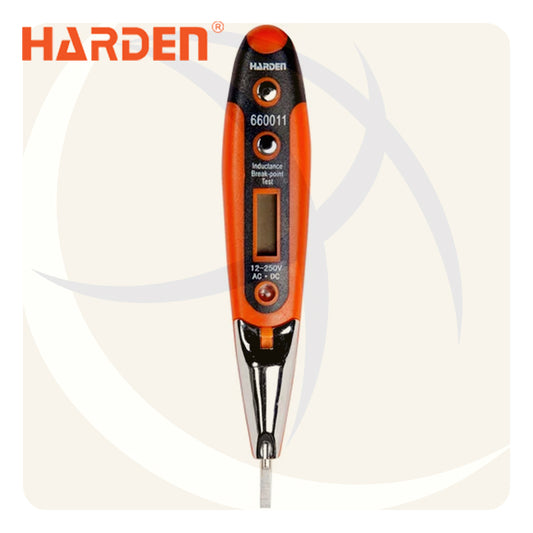 مفك تست كهرباء عادة ديجيتل 3ملي  12-250فولت 660011 HARDEN