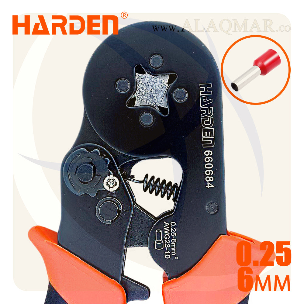 بنسة مكبس ترامل ماسورة / سرافيل نجمة 0.25-6ملي 660684 HARDEN