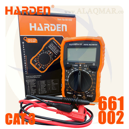 افوميتر ديجيتال 600V 10A 661002 HARDEN