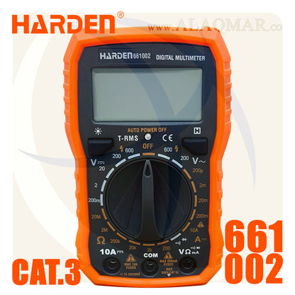 افوميتر ديجيتال 600V 10A 661002 HARDEN