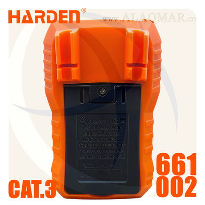 افوميتر ديجيتال 600V 10A 661002 HARDEN