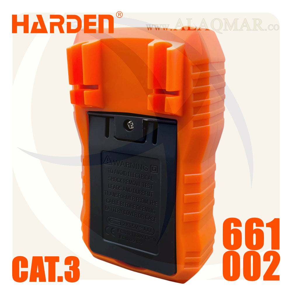 افوميتر ديجيتال 600V 10A 661002 HARDEN