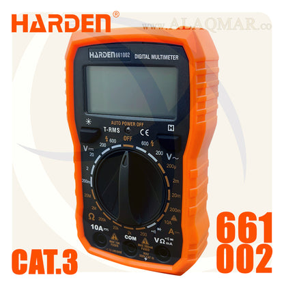 افوميتر ديجيتال 600V 10A 661002 HARDEN