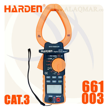 كلامب امبير ديجيتال (كلامب ميتر) 600V 1000A 661003 HARDEN
