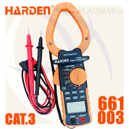 كلامب امبير ديجيتال (كلامب ميتر) 600V 1000A 661003 HARDEN