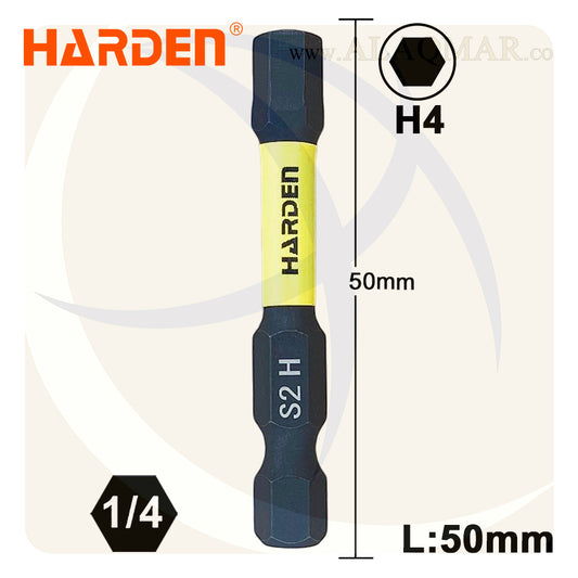 سن مفك الن 4ملي طول 50ملي S2  550584 HARDEN