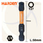 سن مفك توركس نجمة T27 طول 50ملي S2 550576 HARDEN