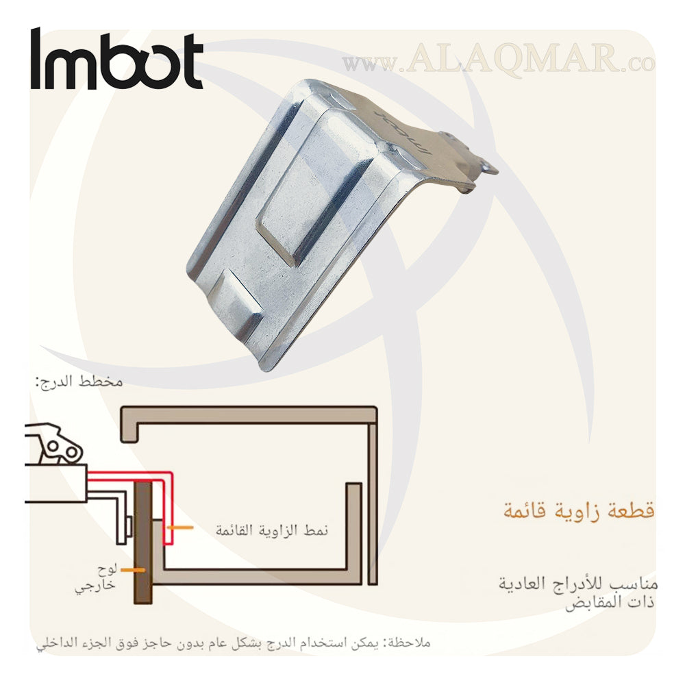 قمطة تركيب وشوش أدراج تلسكوبية + 3 كليبسات DRAWER CLAMP PRO IMBOT