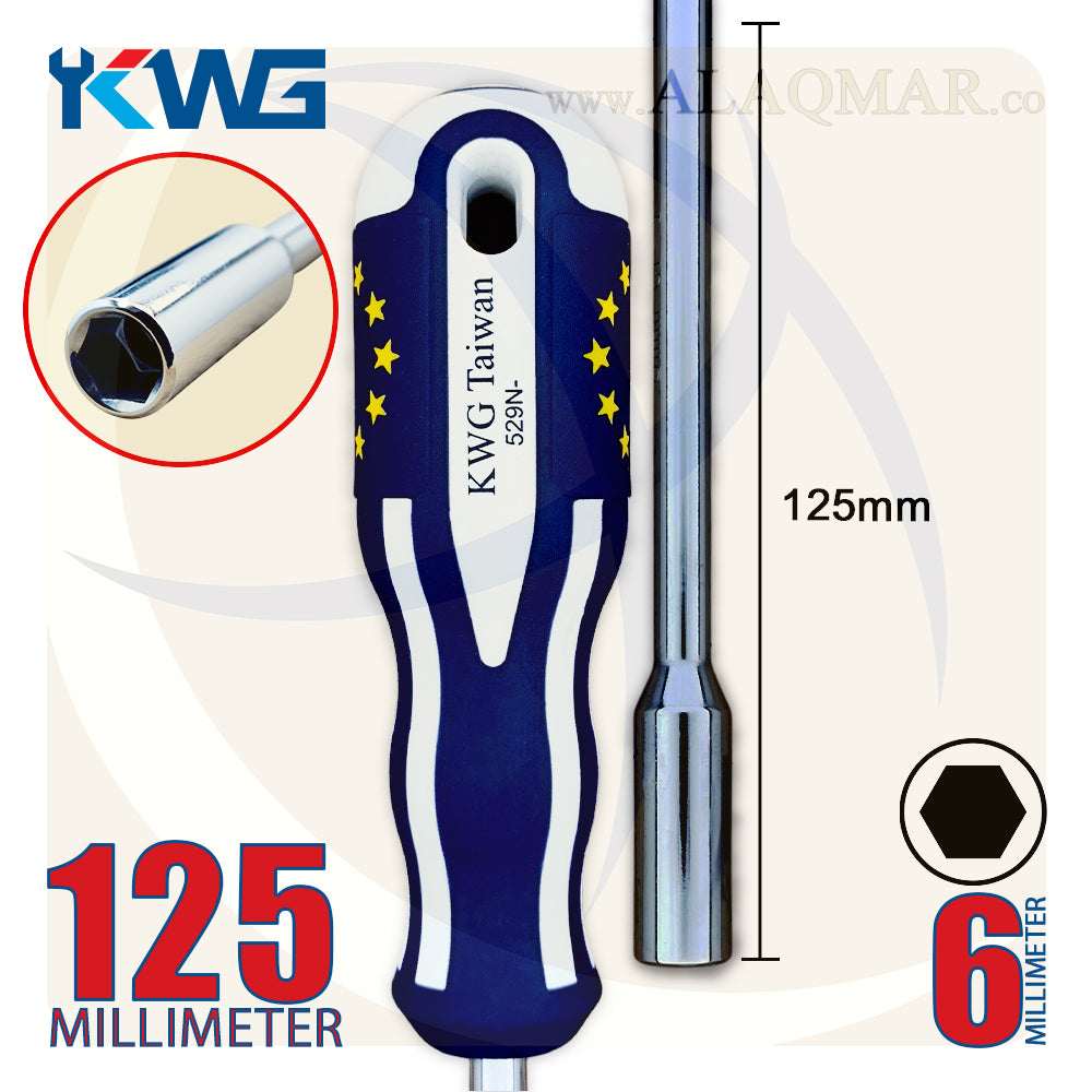 مفك لقمة رباط 6ملي 529N-6005 KWG