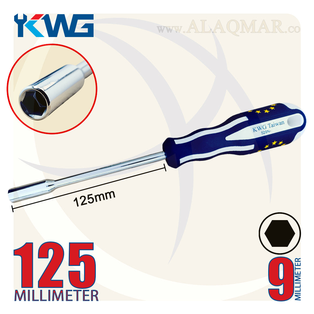 مفك لقمة رباط 9ملي 529N-9005 KWG