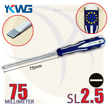 مفك عادة SL2.5 طول 75ملي سن عدل 520S-2503 KWG